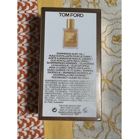 TOM FORD Soleil blanc Shimmering Body Oil Perfume Scent Spray gold 1.5 Oz - Picture 4 of 6